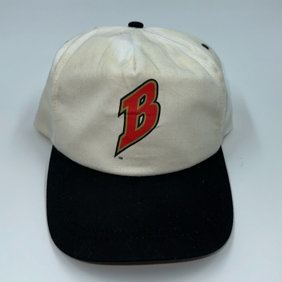 Vintage Fantastic Sports Merchandise Buffalo Bisons White/Black SnapBack Hat - Picture 1 of 5